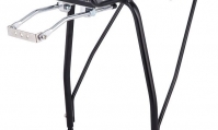 Багажник для велосипеда Kaiwei KW624-05, под диск. тормоз, 26 /28 , универсальный алюминиевый, с прижимным устройством, цвет: черный