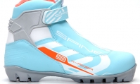 Лыжные ботинки SPINE NNN X-Rider (254/2) (бирюзовый/белый) 