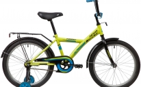 Детский велосипед NOVATRACK  FOREST 20" зеленый