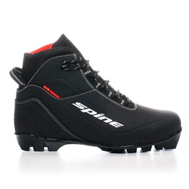 Лыжные ботинки SPINE NNN Technic (95) (черный) 